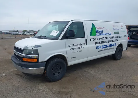 2005 Chevrolet Express из США, поврежденный, VIN 1GCGG29V451114511